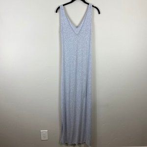 B Collection By Bobeau Maxi Blueish Gray Dress SM